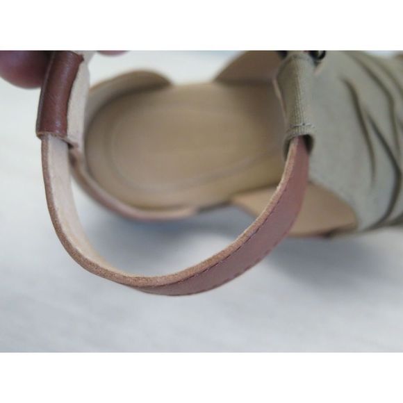 Timberland A25CF Women's Sz 7 Olive Green Cherrybrook Ankle Strap Sandals - Picture 9 of 12